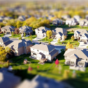 estate with houses